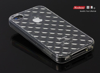 Прозрачный защитный чехол Yoobao для iPhone 4/4S