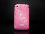 Чехол для iPhone 4  iLUV № 7 (Розовый)