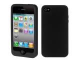 Чехол iPhone 4 ARTWIZZ (силикон-алюминий, черный)