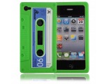 Чехол для Apple iPhone 4/4s Case Classic Cassette (Зеленый)