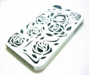 Newtons Rose белый чехол для iPhone 4\4s