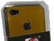 Задняя крышка iPhone 4 KING PAD № 1 Металл золотистая